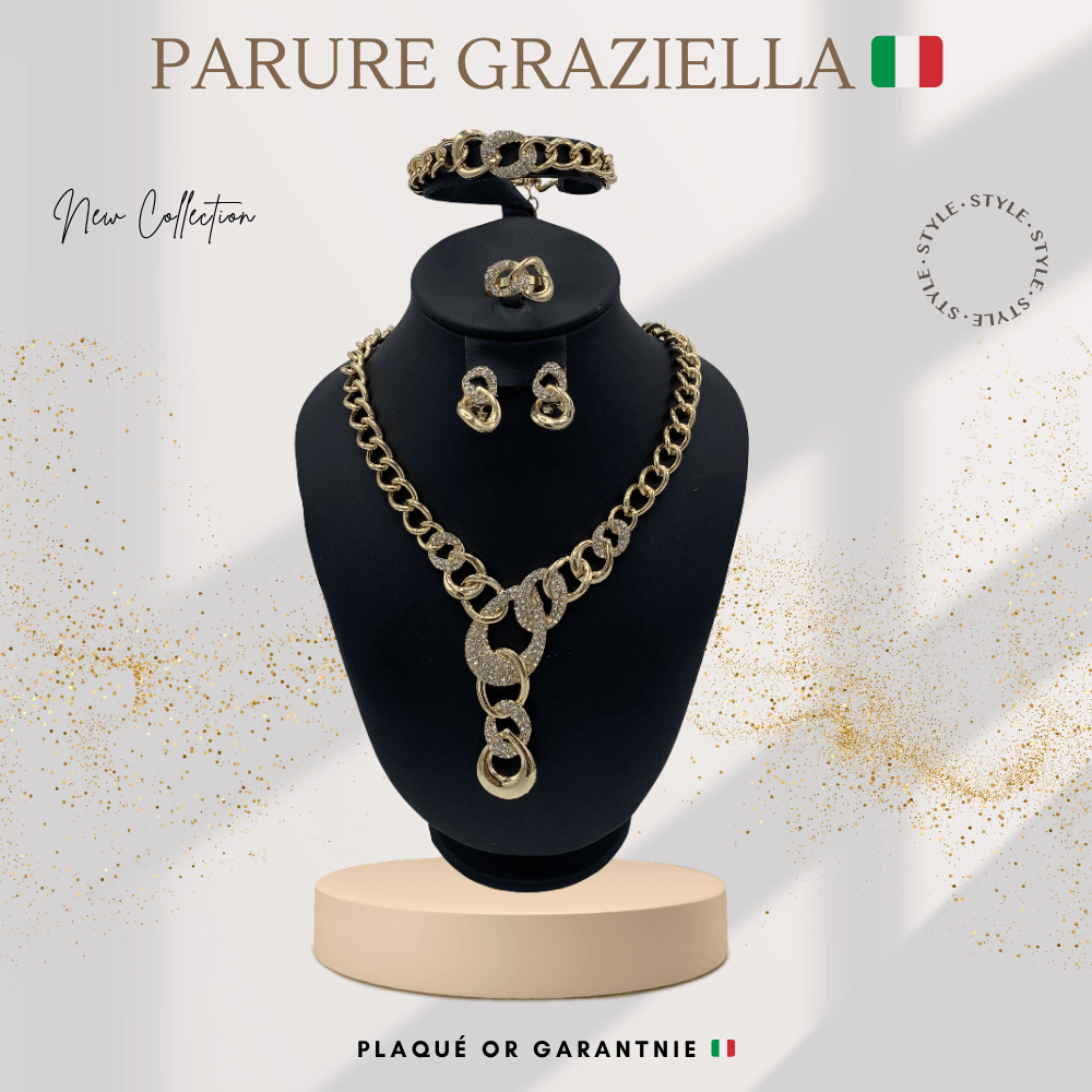 PARURE GRAZIELLA 4 PIÈCES - MODÈLE 17