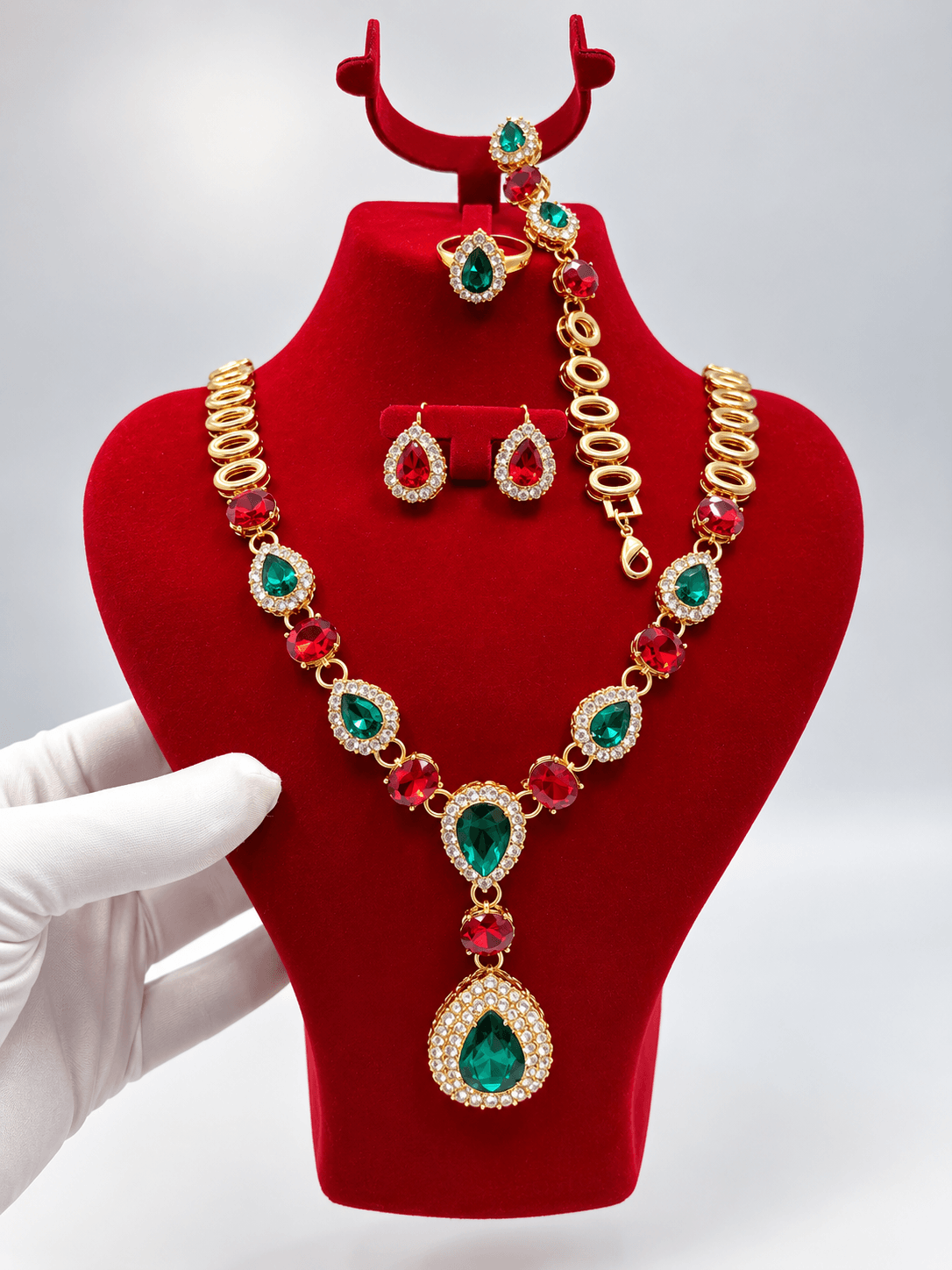 PARURE GRAZIELLA 4 PIÈCES - PERLA